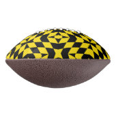 Patriotic american football with flag of Munich (Gedraaid 270)