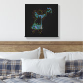 Patriotic Angel Canvas Afdruk (Insitu (Slaapkamer))