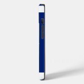 Patriotic Apple Case-Mate, Quebec City flag Case-Mate iPhone Case (Achterkant / Links)