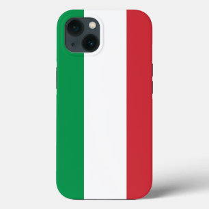 Patriotic Apple Hoesje-Mate, Italië vlag iPhone 13 Hoesje