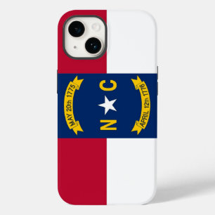 Patriotic Apple iPhone 14, North Carolina Case-Mate iPhone 14 Hoesje