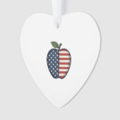 Patriotic Apple Vintage Engraving Vector Design_1 (devant)