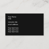 Patriotic Automotive Cartes de visite de thème (Dos)