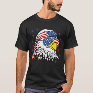 Patriotic Bald Eagle Mullet Verenigde Staten - Vla T-shirt