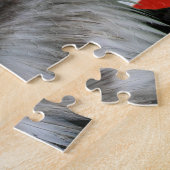 Patriotic Bald Eagle Puzzle Legpuzzel (Zijkant)