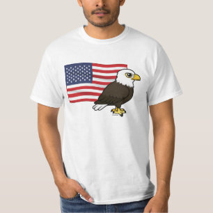 Patriotic Bald Eagle T-shirt