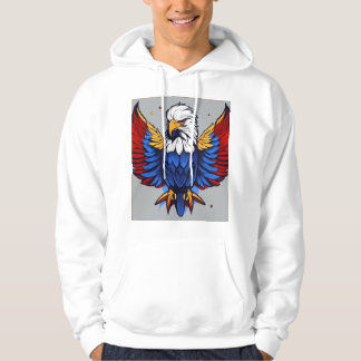 Patriotic Bald Eagle T-shirt - Vlieg met vrijheid