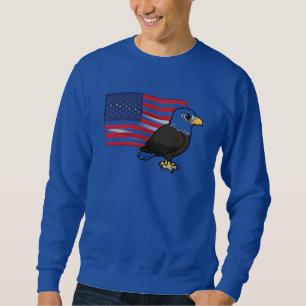 Patriotic Bald Eagle Trui
