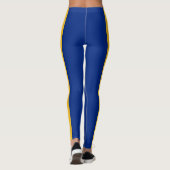 Patriotic Barbados Flag Leggings (Achterkant)