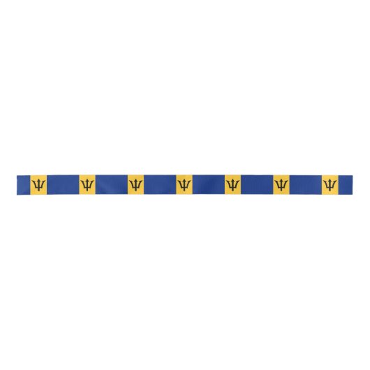 Patriotic Barbados Flag Lint (Voorkant)