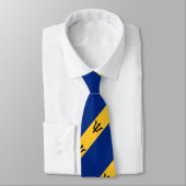 Patriotic Barbados Flag Stropdas (Gebonden)