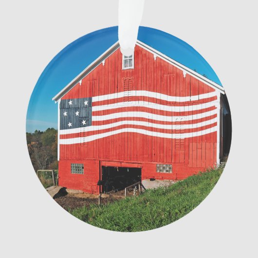 Patriotic Barn Ornament (voorkant)