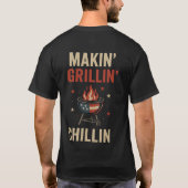 Patriotic BBQ T-Shirt (Achterkant)