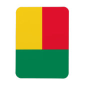 Patriotic Benin Flag Magneet (Verticaal)