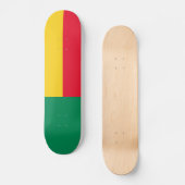Patriotic Benin Flag Skateboard (Voorkant)