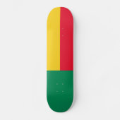 Patriotic Benin Flag Skateboard (Voorkant)