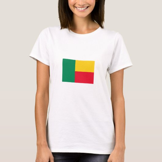 Patriotic Benin Flag T-shirt (Voorkant)