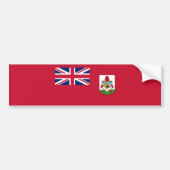Patriotic Bermuda Flag Bumpersticker (Voorkant)