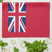 Patriotic Bermuda Flag Kitchen Towel Theedoek (Gevouwen)
