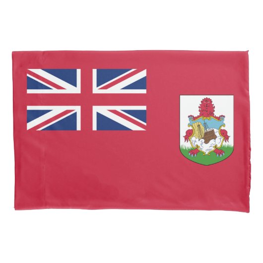 Patriotic Bermuda Flag Kussensloop (Voorkant)