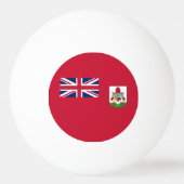 Patriotic Bermuda Flag Pingpongballen (Voorkant)