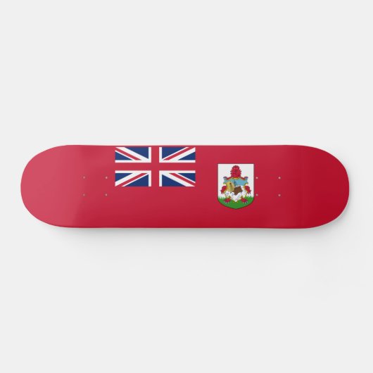 Patriotic Bermuda Flag Skateboard (Horizontaal)