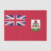 Patriotic Bermuda Flag Tissuepapier (Voorkant)