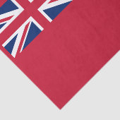 Patriotic Bermuda Flag Tissuepapier (Detail)