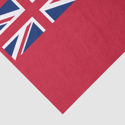 Patriotic Bermuda Flag Tissuepapier (Detail)