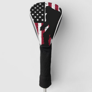 Patriotic Bigfoot Golfheadcover
