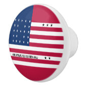 Patriotic Bikini Atoll Flag Keramische Knop (Rechts)