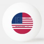 Patriotic Bikini Atoll Flag Pingpongballen (Voorkant)