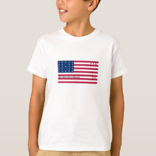 Patriotic Bikini Atoll Flag T-shirt