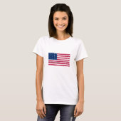 Patriotic Bikini Atoll Flag T-shirt (Voorkant volledig)