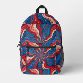 Patriotic Blast 1 Bedrukte Rugzak