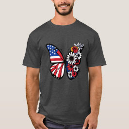 Patriotic Bloom Butterfly - Stars, Stripes & Summe T-shirt