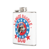 Patriotic Bluetick Heupfles (Links)