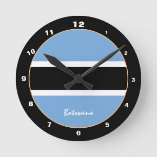 Patriotic Botswana Flag, Botswana Home / design Ronde Klok