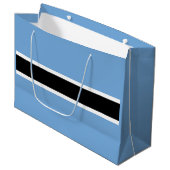 Patriotic Botswana Flag Groot Cadeauzakje (Voorkant Gekanteld)