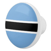Patriotic Botswana Flag Keramische Knop (Rechts)