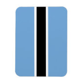 Patriotic Botswana Flag Magneet (Verticaal)