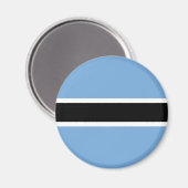 Patriotic Botswana Flag Magnet Magneet (Voorkant / Achterkant)