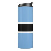 Patriotic Botswana Flag Thermosbeker (Gedraaid links)