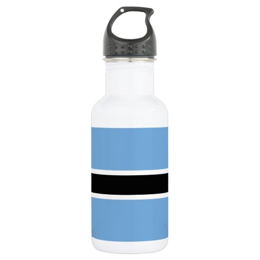 Patriotic Botswana Flag Waterfles (Voorkant)