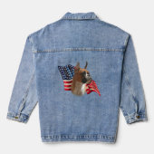 Patriotic Boxer Denim Jacket (Achterkant)