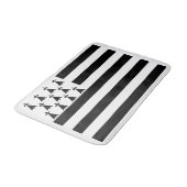 Patriotic Brittany Flag Badmat (Gekanteld)
