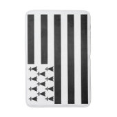 Patriotic Brittany Flag Badmat (Voorkant Verticaal)
