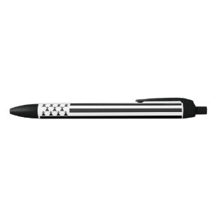 Patriotic Brittany Flag Blauwe Inkt Pen