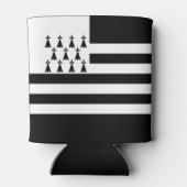 Patriotic Brittany Flag Blikjeskoeler (Achterkant)