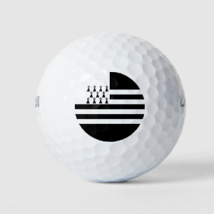 Patriotic Brittany Flag Golf Balls Golfballen